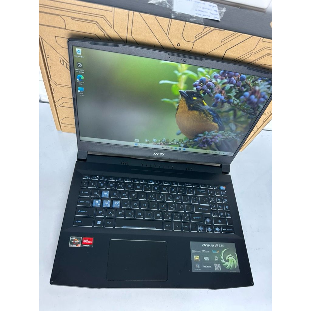 MSI Bravo 15 B7ED-013TH Ryzen 5 7535HS RX6650M มือสองอัพแรมแล้ว