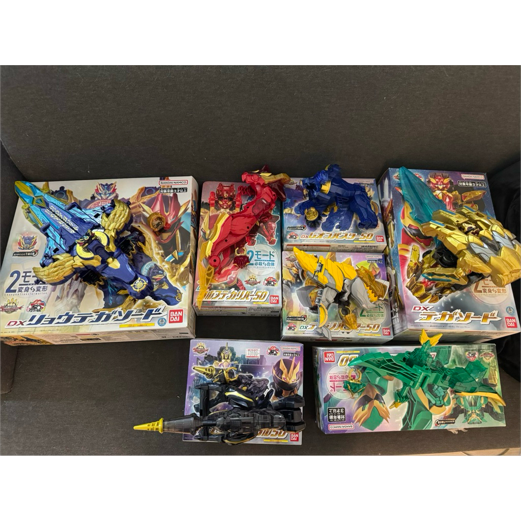 Gozyuger Tega sword 5 color มือสอง