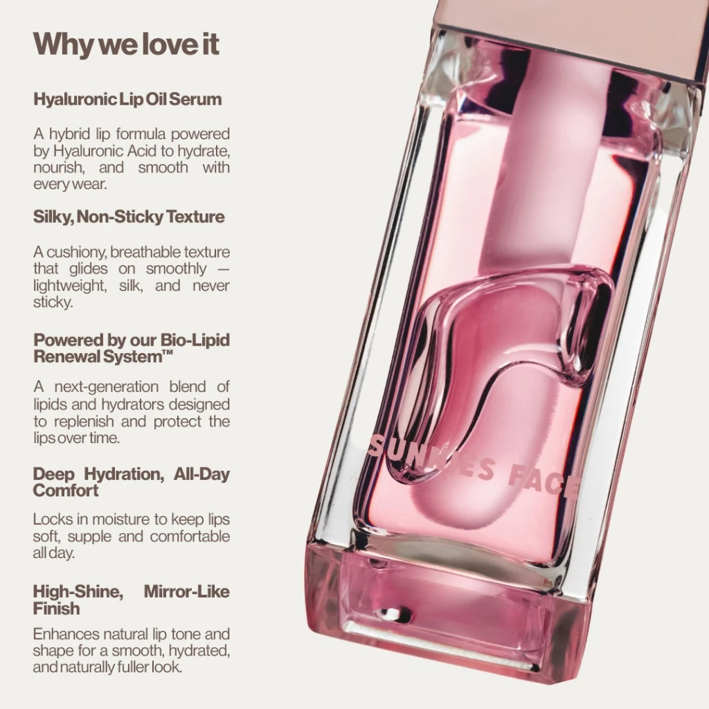Sunnies Face Lip Elixir [ลิปออยล์บำรุงริมฝีปากไฮยาลูรอนิค] ราคา ถูกที่สุด ดีลบีเคเค แกลเลอรีภาพที่ 4