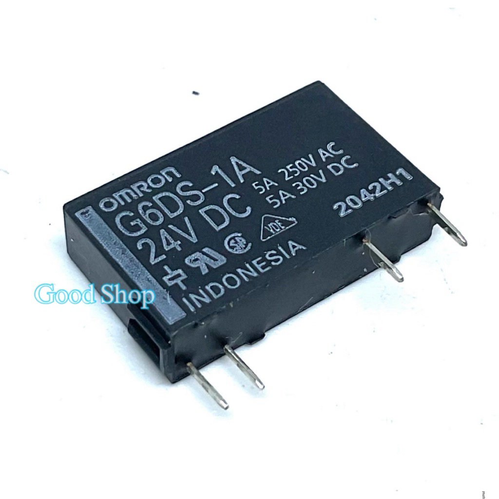 G6DS-1A 24VDC OMRON 4ขา หน้าคอนแทค 5A250VAC 5A30VDC(ของใหม่) พร้อมส่ง ออกบิลได้