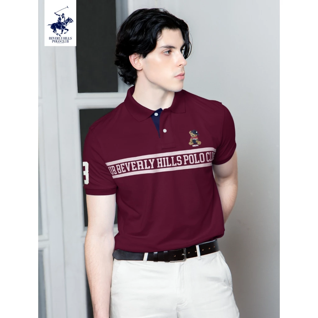 BEVERLY HILLS POLO CLUB เสื้อโปโลแขนสั้นผู้ชาย รุ่น BN2B167