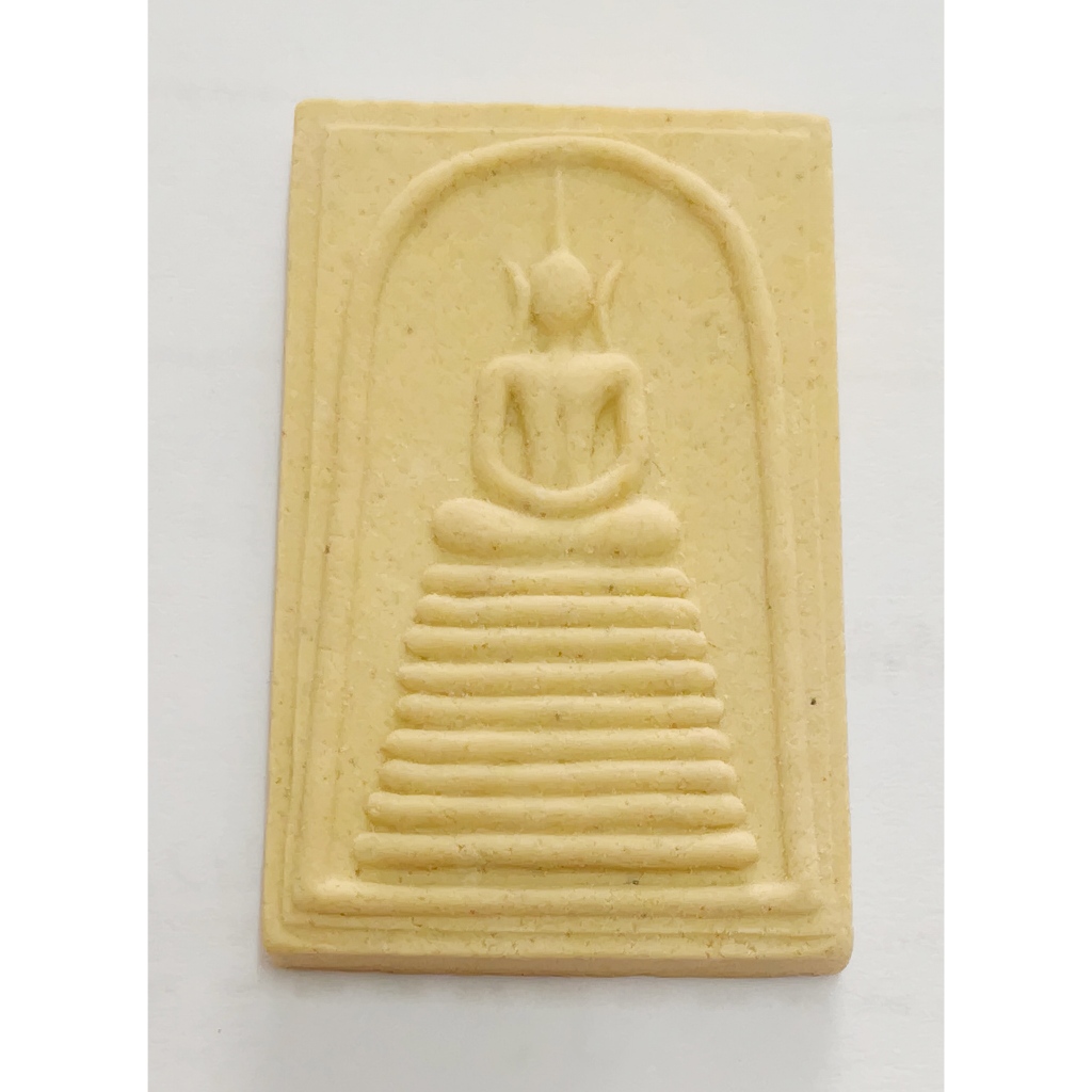 พระสมเด็จเกศไชโย ฐาน 9 ชั้น ด้านหลังเสด็จพ่อ ร.5