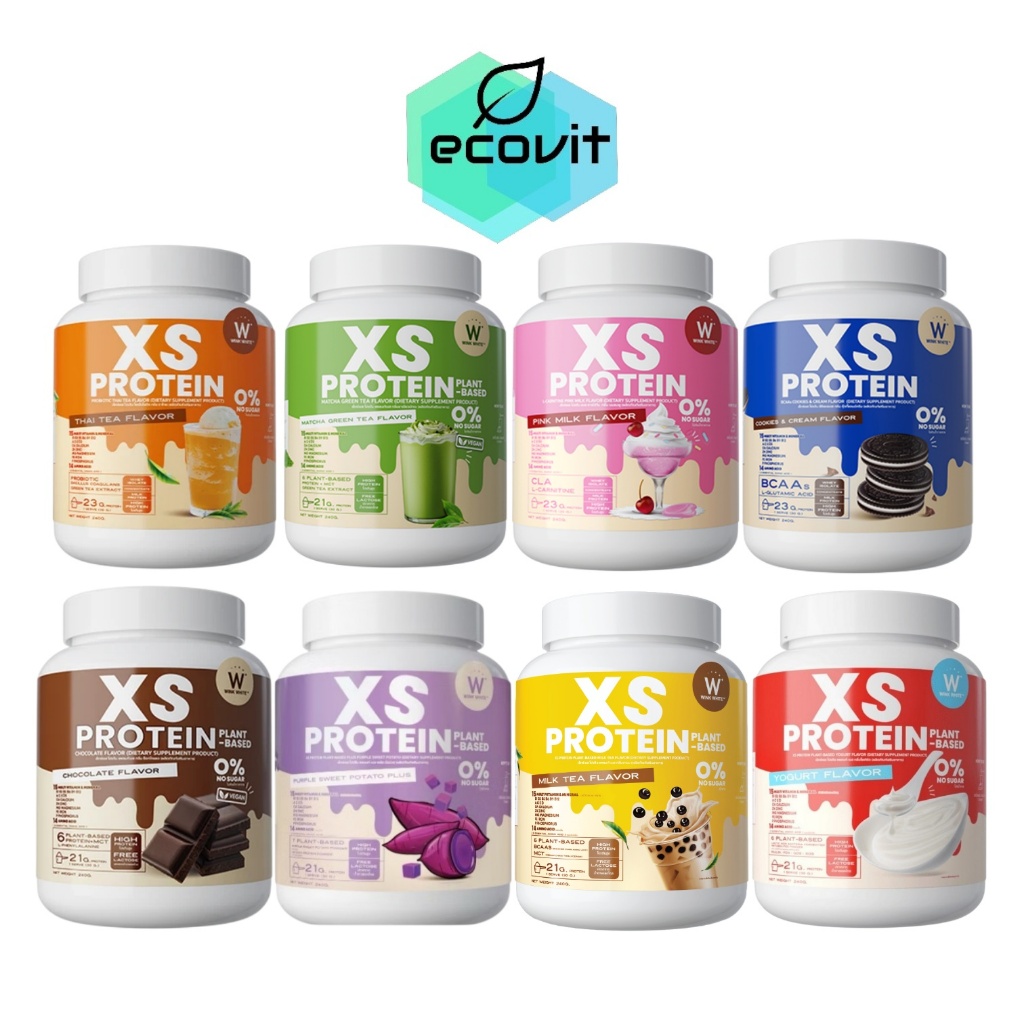 [1 กระปุก] พร้อมส่ง!! ☕️ WINK WHITE XS Protein วิงค์ไวท์ โปรตีน [เลือกรสชาติ]