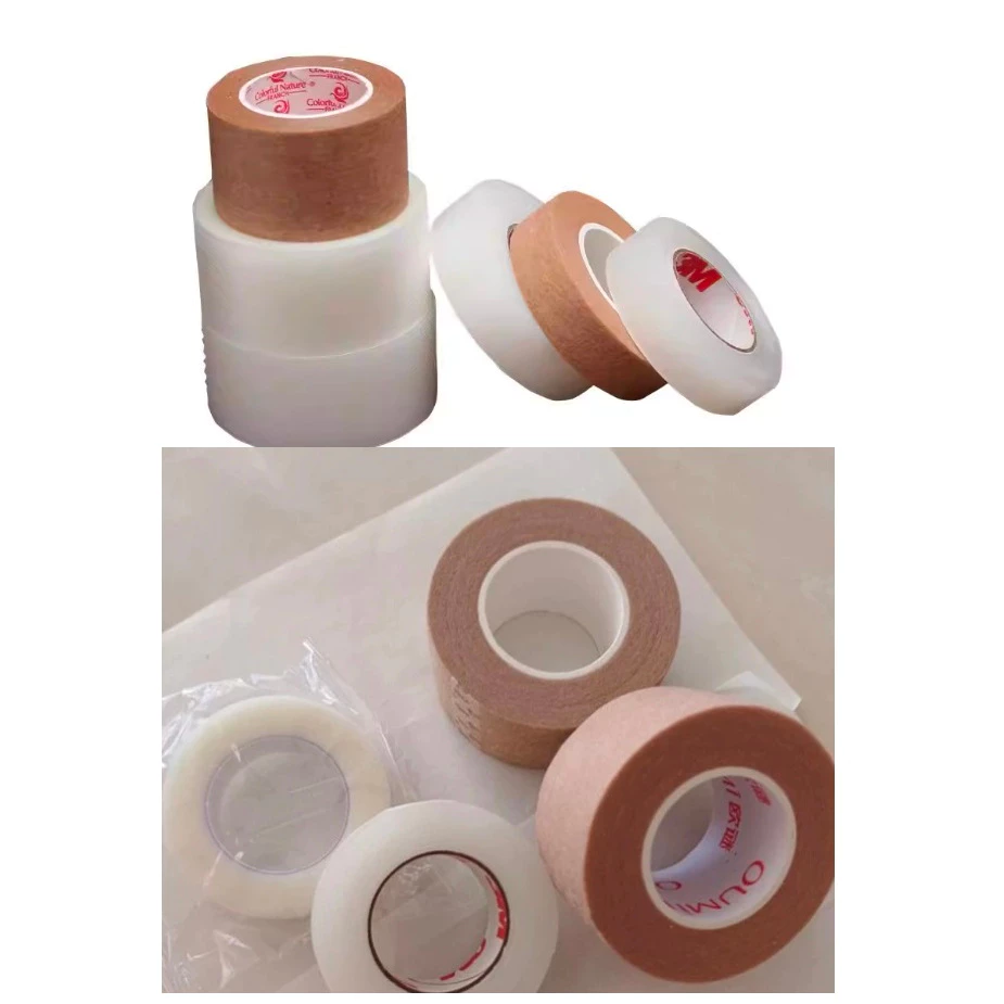 👌พร้อมส่งในไทย💕 เทปดึงหน้า cosplay กลบคิ้ว สีเนื้อ สีใส ตาสองชั้น ราคาต่อ 1 ม้วน