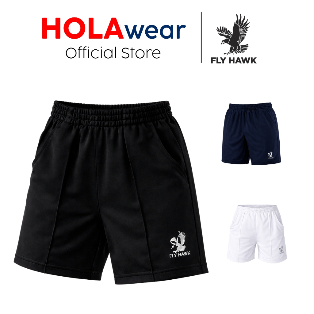 [มีส่งด่วน] วอร์มขาสั้น FLYHAWK เด็ก-ผู้ใหญ่ B511 B514 กระเป๋าข้างมีซิป
