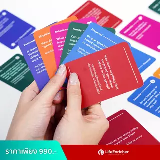 Let’s talk Card การ์ดคำถาม 100 ใบ เปิดใจกระชับความสัมพันธ์ ครอบคลุม 6 ด้านชีวิต LifeEnricher