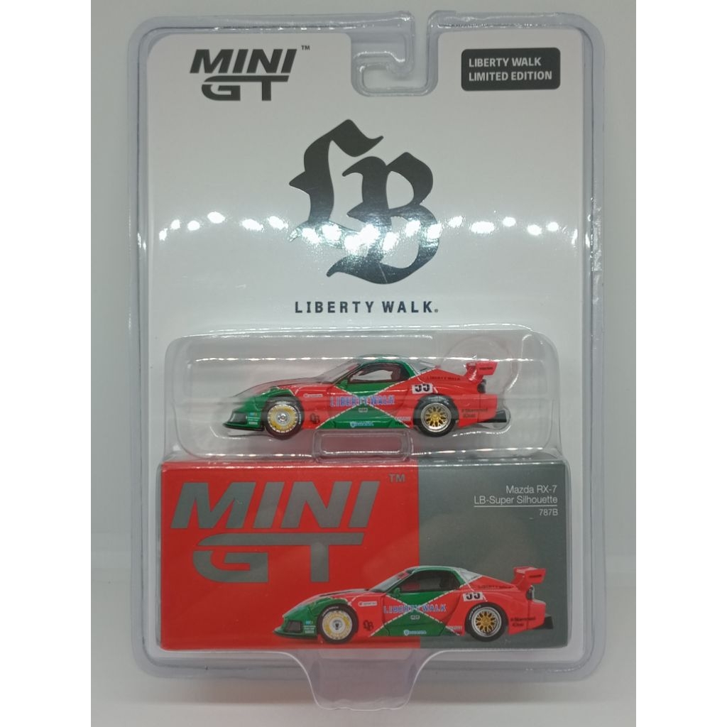 Mini GT 1/64 Mazda RX-7 LB-Super Silhouette 787B (แพ็คแขวน)