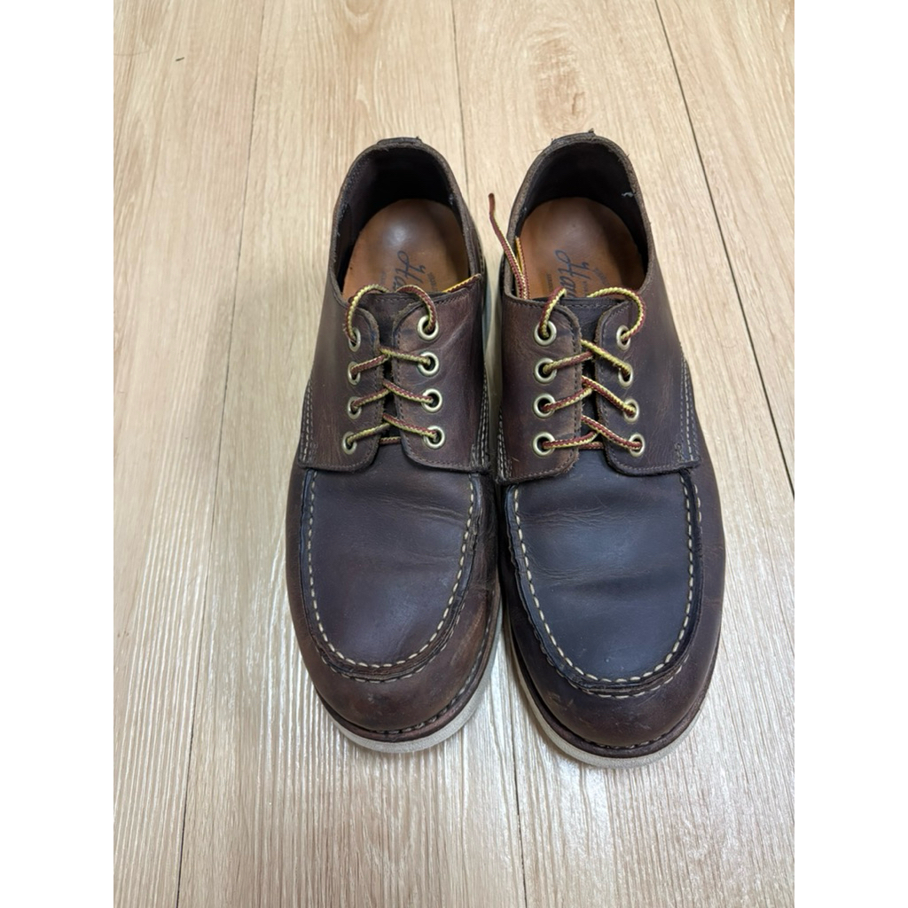 รองเท้าหนังทรงMoc Toe ของHawkins ไซส์ 41 ยาว 26 cm. มือสอง สภาพดีมีรอยการใช้งาน #รองเท้ามือสอง