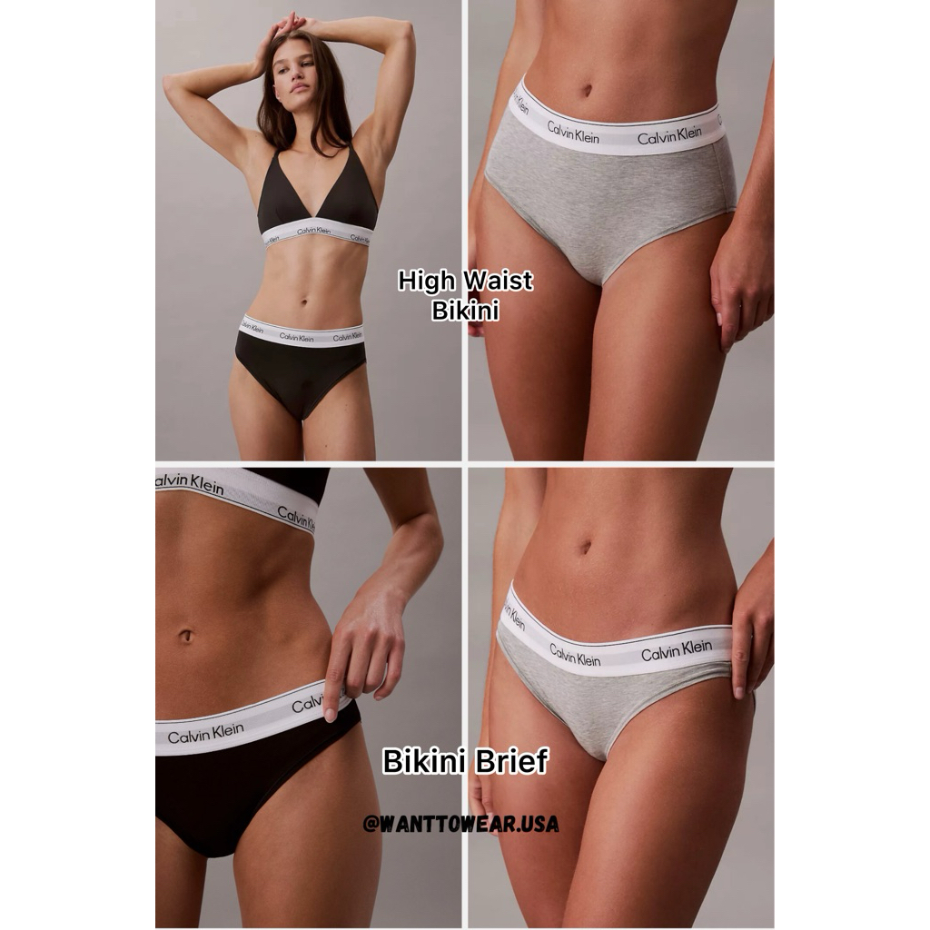 พร้อมส่งแท้100% 🇺🇸กางเกงชั้นใน Calvin Klein Modern Cotton