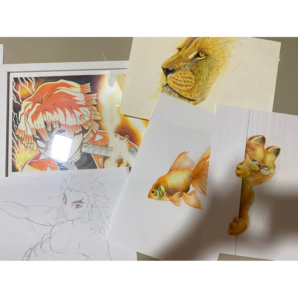 วาดภาพตามสั่งA5 ♡˖ ⊹อนิเมะ/สัตว์เลี้ยง/สัตว์/ดอกไม้  ‎꒰ 🌻 ꒱⠀⊹ ָ ⠀ส่งรูปต้นฉบับทางแชทได้เลยค่ะ