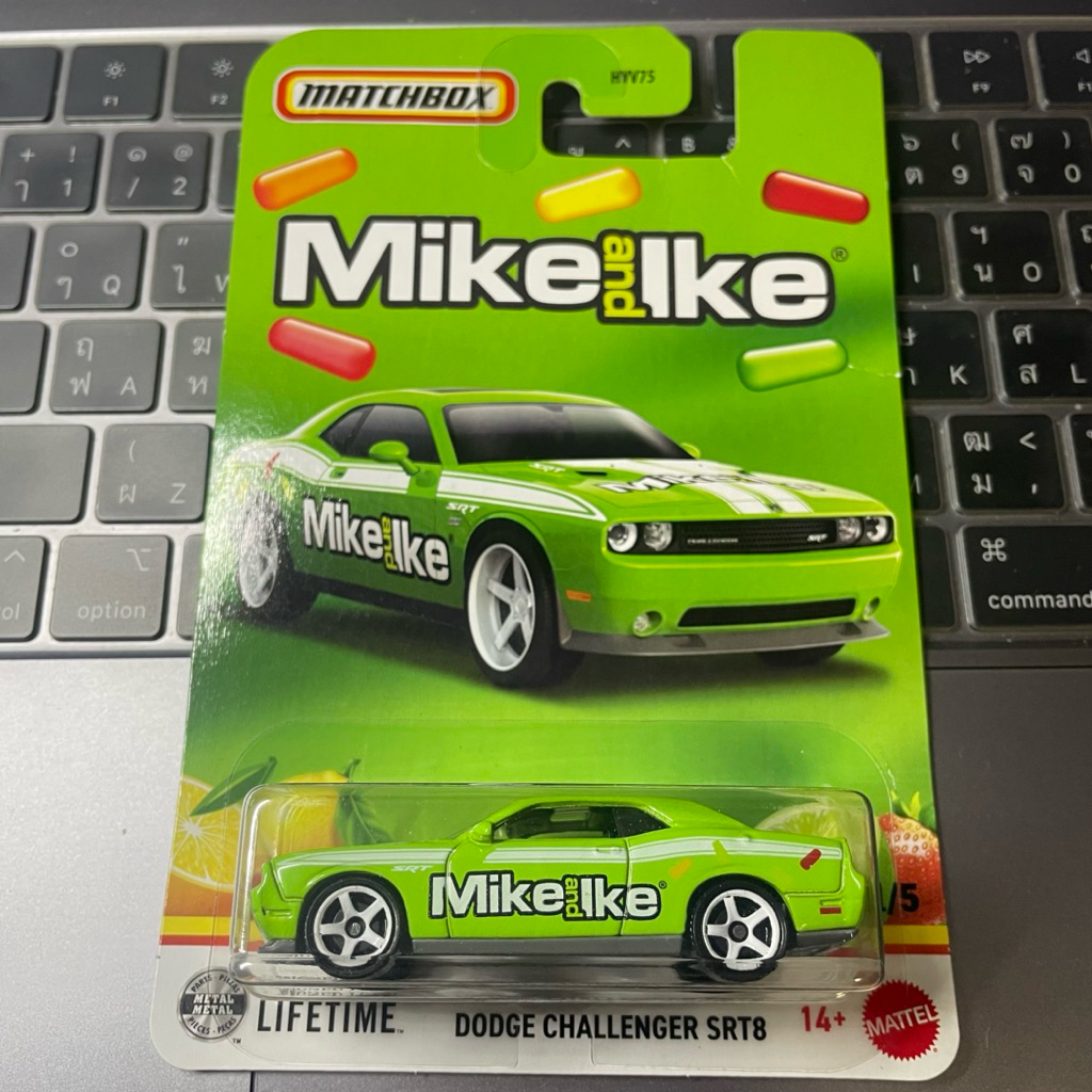 Matchbox Dodge challenger SRT8🟢