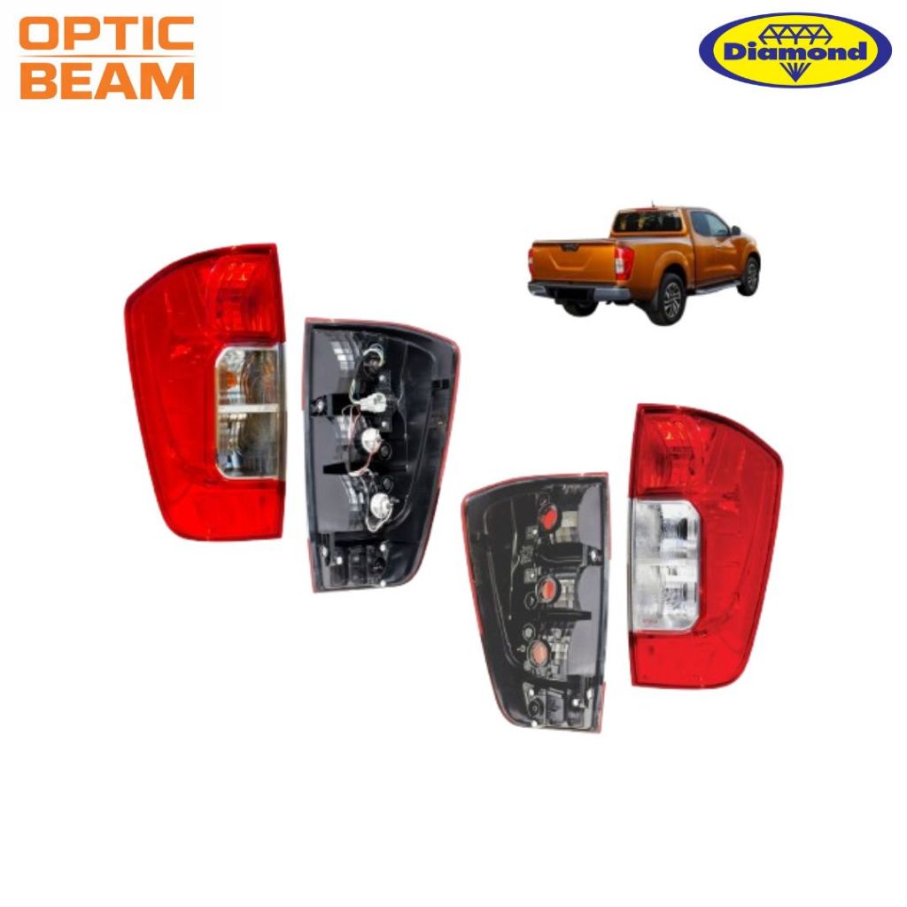 ไฟท้ายและเสื้อไฟท้าย Nissan รุ่น Navara NP300 (นิสสัน นาวาร่า NP300) ปี 2014-2022