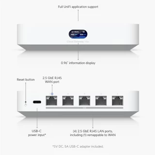 UCG-Max / UCG-Fiber Ubiquiti UniFi Cloud Gateway 2.5G 10G VPN/SDWAN Controller ศูนย์ไทย SIS 3 ปี