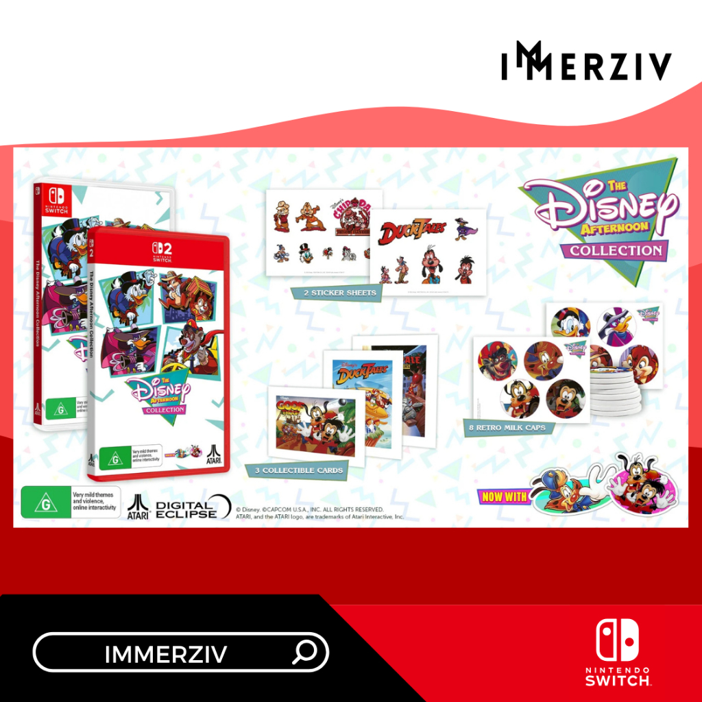 (PRE-ORDER 29 MAY 2026) SWITCH DISNEY AFTERNOON COLLECTION (R2/EU) (GAME) (ENG)