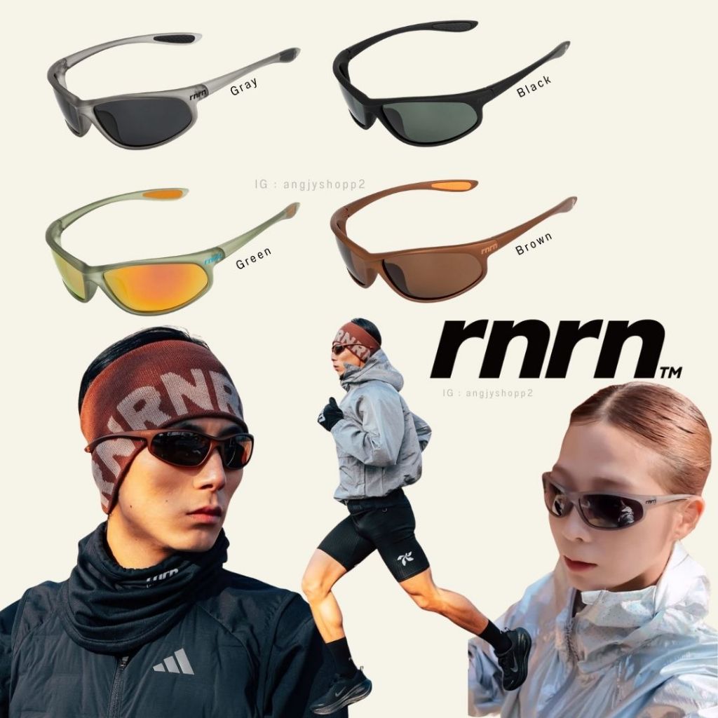 📍📍พร้อมส่งไม่ต้องรอพรี📍📍ช้อป🇰🇷 แว่นกันแดด กันลม สำหรับนักวิ่ง RNRN EYE SCOPE Running Sunglasses