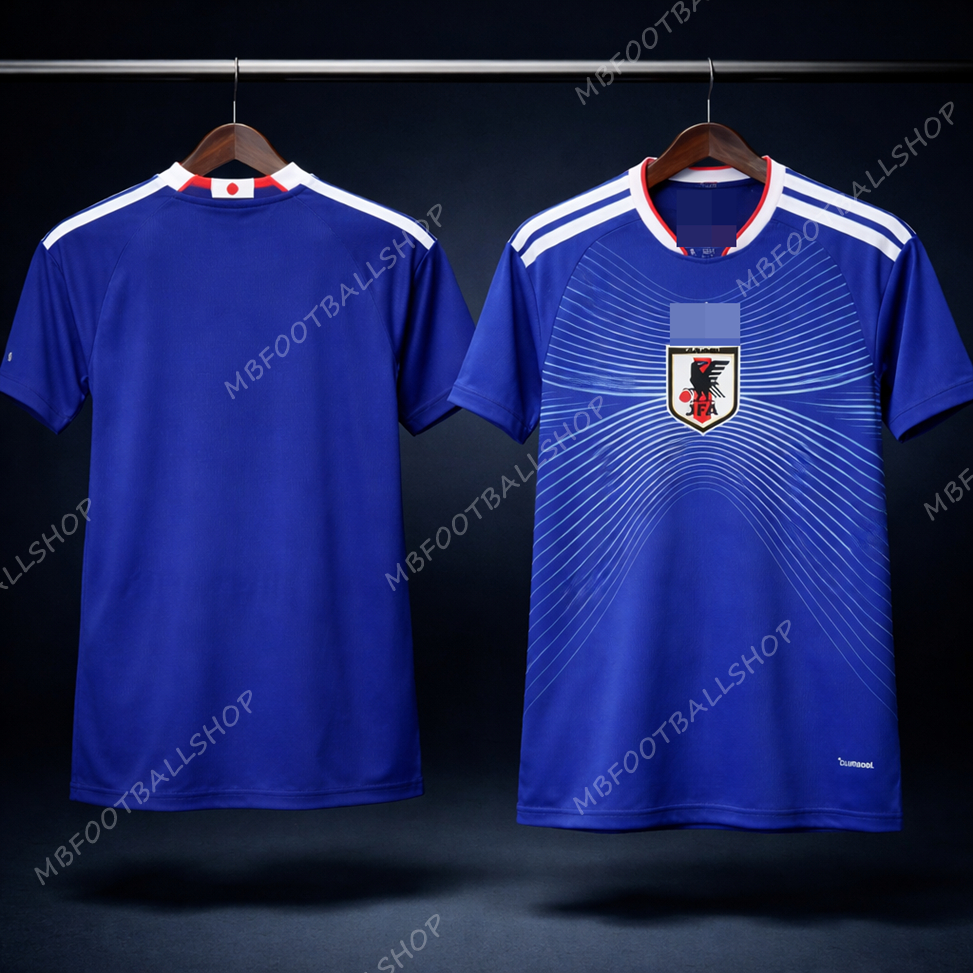 2025/26 เสื้อกีฬา เสื้อฟุตบอล ญี่ปุ่น บอลโลก น้ำเงิน เกรดแฟนบอล (3A S-4XL)