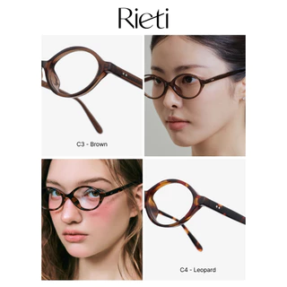 [ส่งด่วน ได้รับภายใน 4 ชม.] Rieti ERICA แว่นกรองแสงแท้ กรองแสงสีฟ้า ถนอมสายตา (RTI51GL1018U)