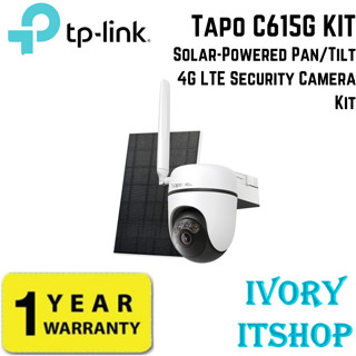 TP-Link Tapo C615G KIT Solar-Powered Pan/Tilt 4G LTE Securit…