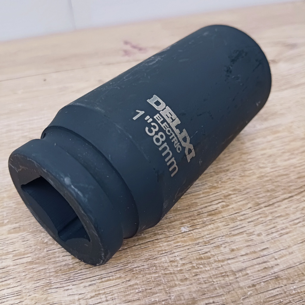 ลูกบล็อกดำยาว 1 นิ้ว (ยาวพิเศษ 120 มม.) สำหรับงานหนัก เบอร์  38 - รูปที่ 3