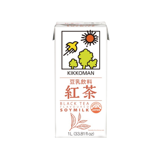 Kikkoman Soymilk 1 L. คิคโคเเมน ซอยมิลค์ ขนาด 1 ลิตร. x 1 กล่อง สูตรไม่หวาน Unsweetened