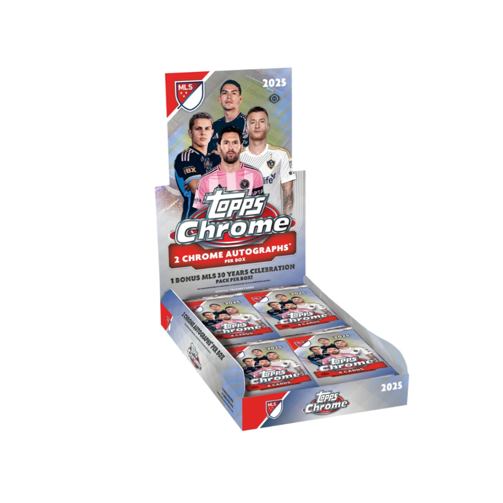 [ ยกกล่อง ] การ์ดสะสม 2025 Topps Chrome MLS  Hobby (p3)