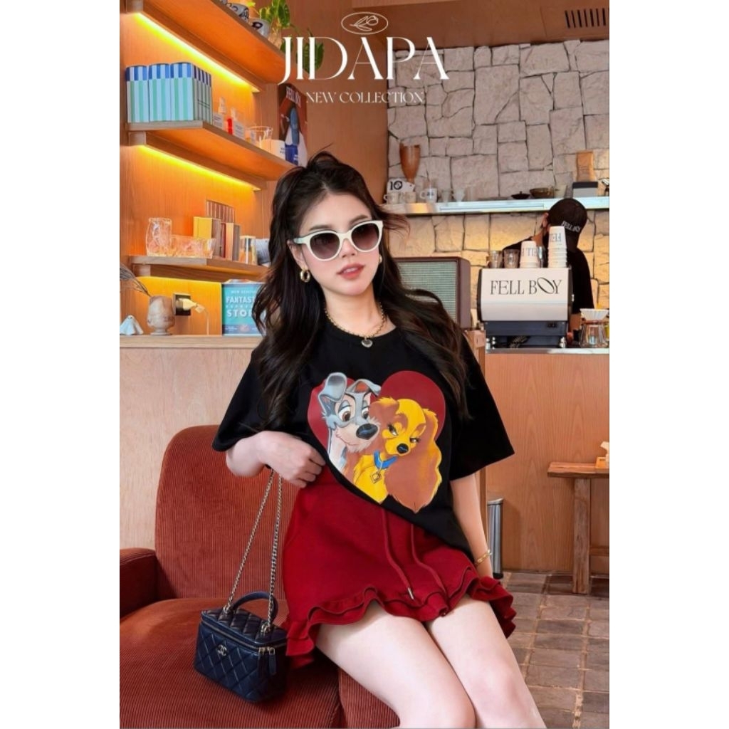 ป้าย jidapa style  ไซส์S ยูส