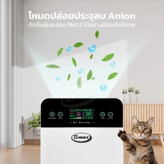 Gmax เครื่องฟอกอากาศ 35 ตรม. Air Purifier HEPA12 รุ่น AP-901 PM2.5