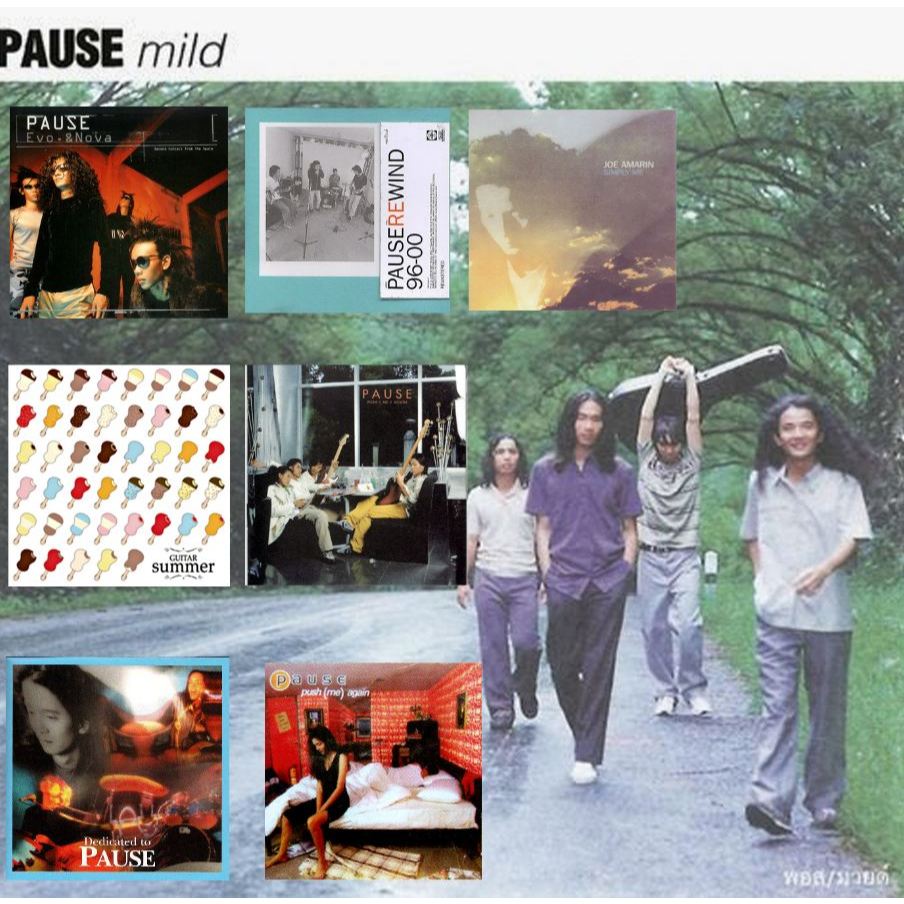 [ CD-MP3 , USB-MP3 ]  Pause วง พอส & โจ้ อัมรินทร์ เหลืองบริบูรณ์
