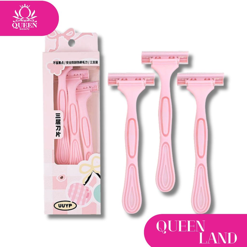 (ส่งจากไทย) UUYP มีดโกน 3 ชิ้น K-K515