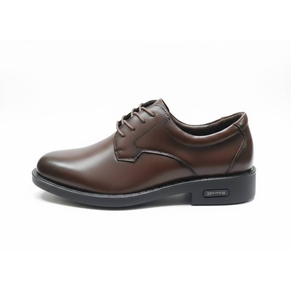 HEAVY SHOES حذاء جلد بقري برباط VB2611 ‏(لونان) — صورة 5