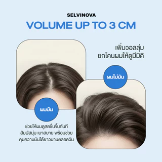 แป้งดรายแชมพู ลดผมมัน ไม่ทิ้งคราบขาว SELVINOVA เมฆดับมัน Zero Shine Cloud Powder สูตรดูดซับความมัน 7 ชนิด ไม่เป็นสิว ไม