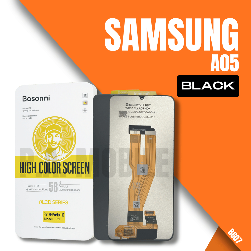หน้าจอ แบรนด์  Bosonni Samsung A05 ของแท้