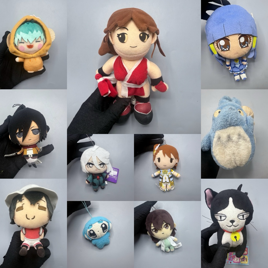 (รวมด้อม/แท้ ✅️) ของสะสม อนิเมะ ตุ๊กตา attack on titan totoro ฮิฟไมค์ sanrio gundam ameku king of fighters ไอมาส precure