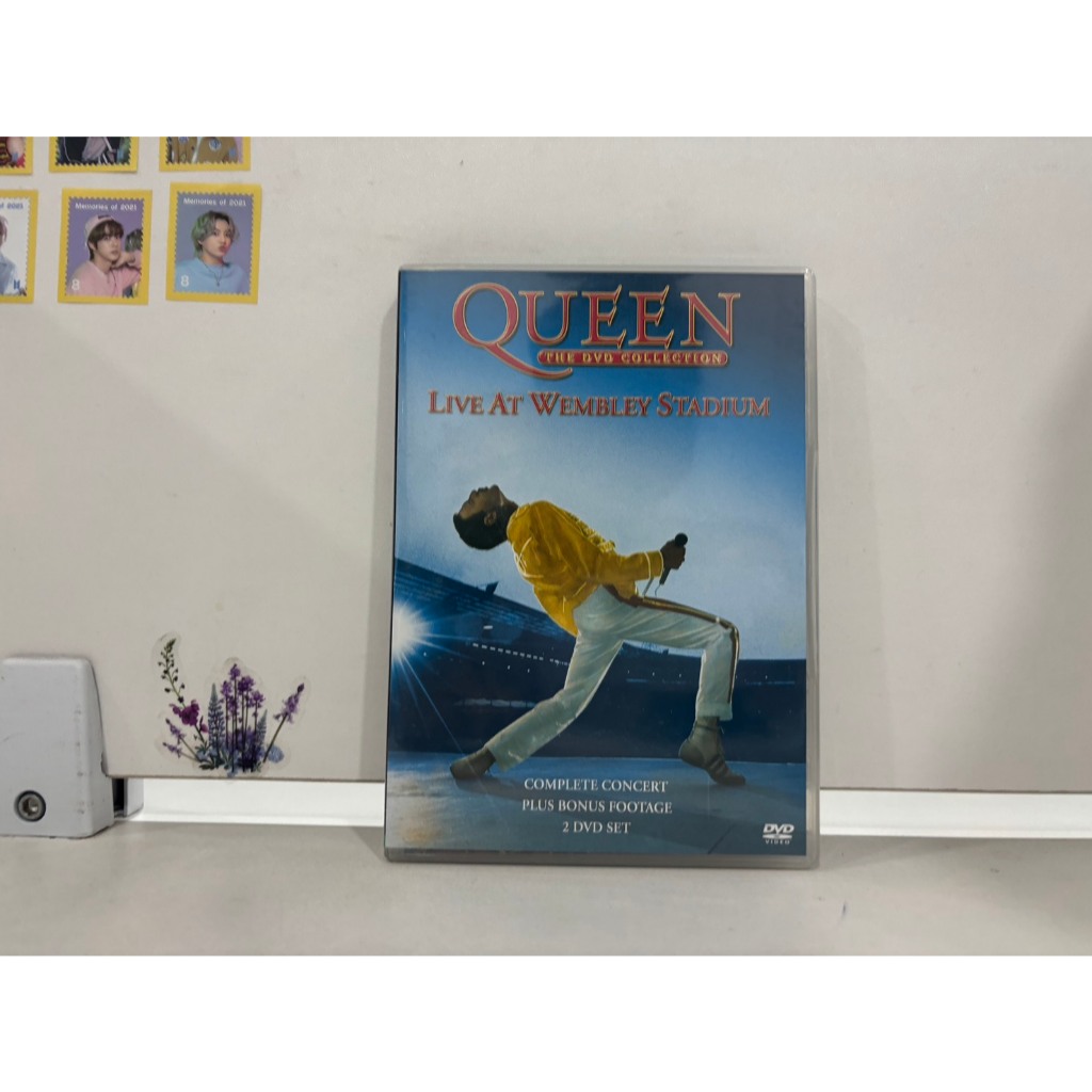 2 DVD MUSIC  ซีดีเพลงสากล     QUEEN LIVE AT WEMBLEY STADIUM   (A14H24)