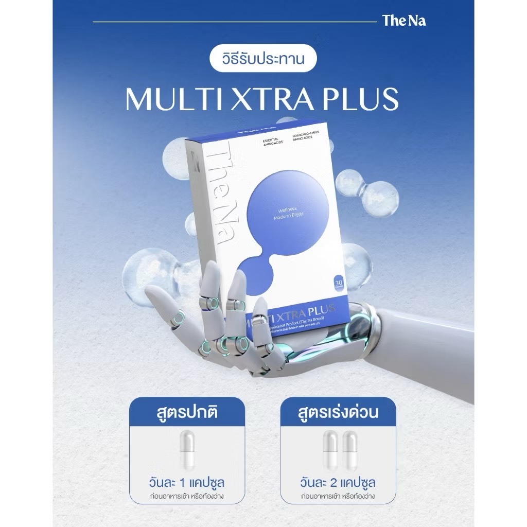 ✅ส่งด่วน✅1 กล่อง30เม้ด มัลติวิตามินพลัส เพิ่มนํ้าหนัก ทานเยอะขึ้น(4-6กิโล)