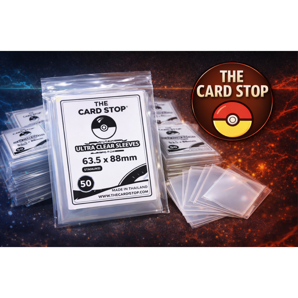 Card Sleeves 🔥🔥🔥 The Card Stop Premium Sleeves– Hard 63.5 x 88mm