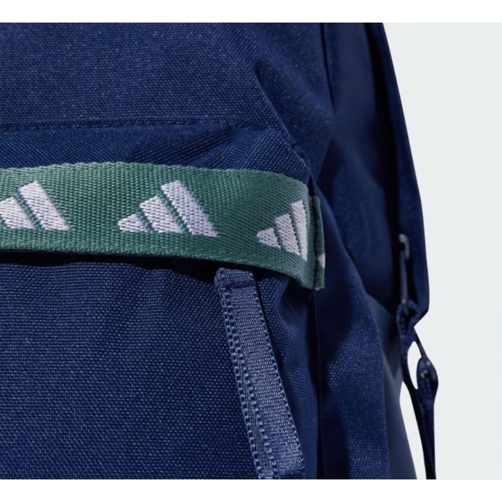 โปรดอ่านก่อนถามพร้อมส่งของแท้ของใหม่ป้ายไทยadidas ไลฟ์สไตล์ กระเป๋าเป้ adidas Classic Tape Unisex สีน้ำเงิน JW1543 รูปที่ 5