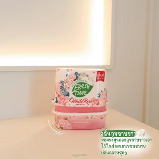 เจลปรับอากาศ ดับกลิ่นห้อง Freshtime เจลหอมปรับอากาศ น้ำหอมปรับอากาศ 180g. ใช้ในห้องนอน ห้องน้ำ