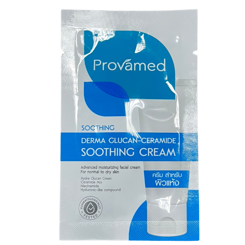 PROVAMED DERMA GLUCAN-CERAMIDE SOOTHING CREAM 2 ML