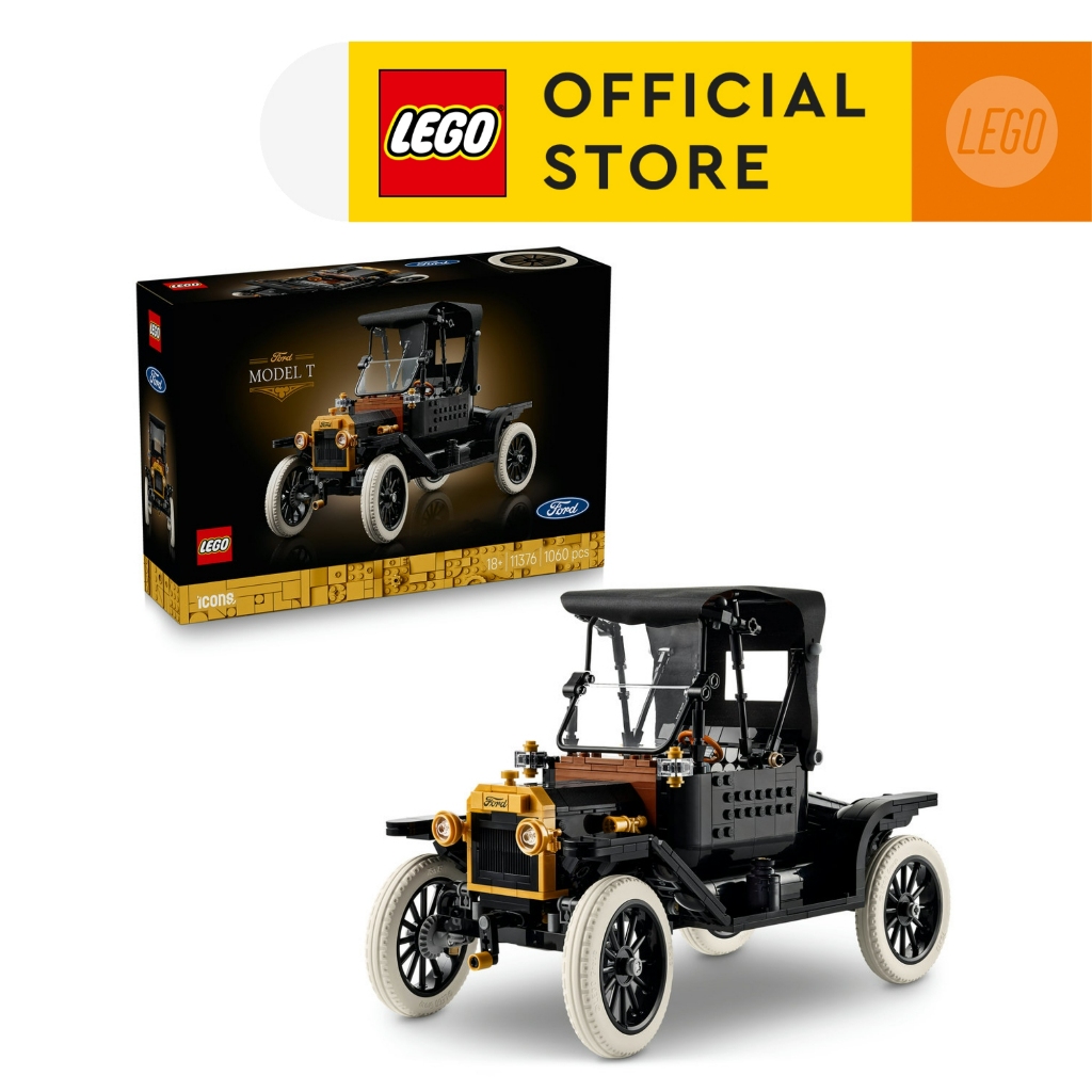 LEGO Icons 11376 Ford Model T (1060 Pieces), Building Blocks, Kids Toy