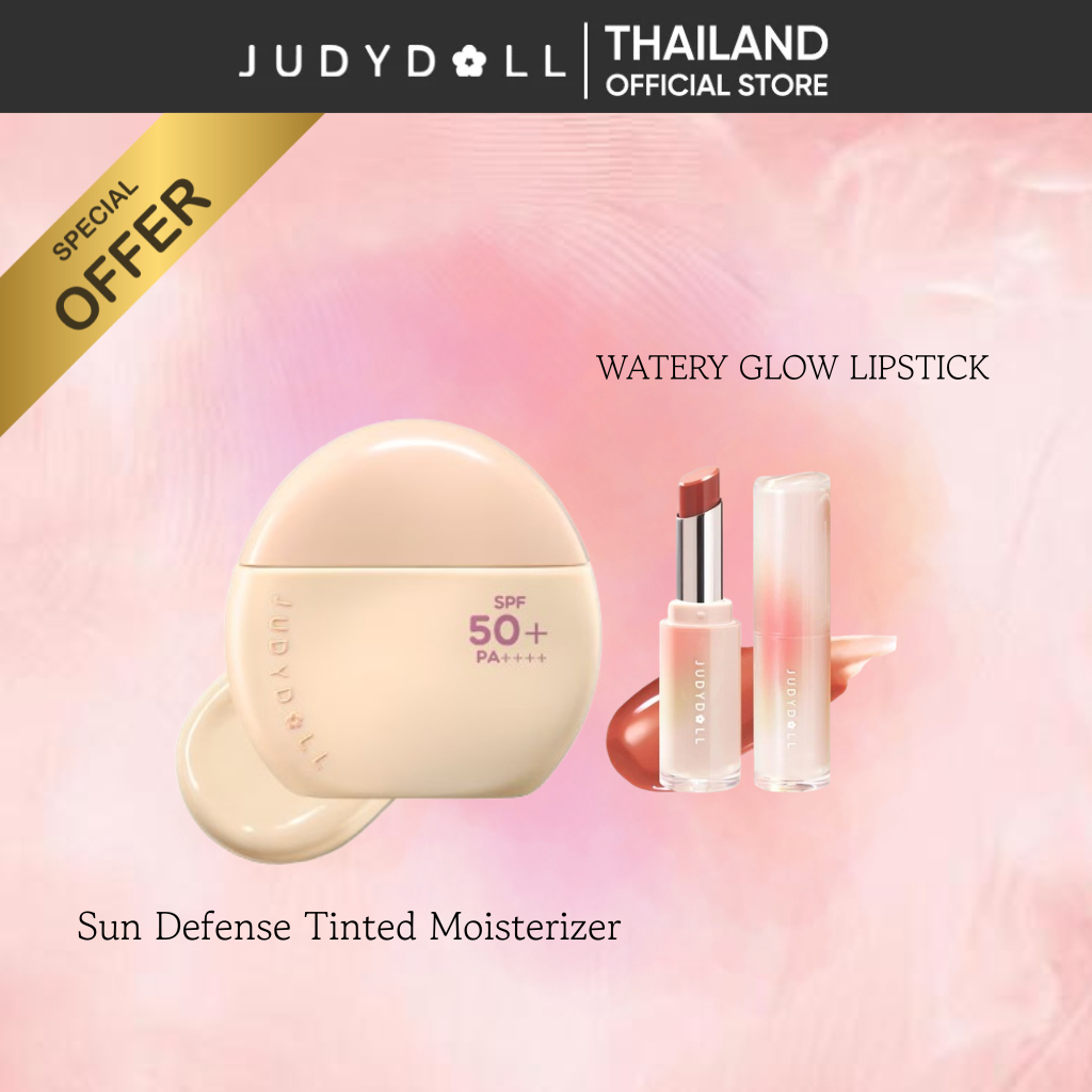 [Bundle Set] Sun Defense Tinted Moisterizer & WATERY GLOW LIPSTICK