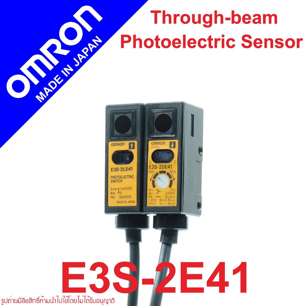E3S-2E41 OMRON E3S-2E41 OMRON E3S-2LE41 OMRON E3S-2DE41 Photoelectric Sensor Through-beam