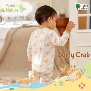 ใหม่! Little Eden - ชุดนอนหมีเด็กเล็ก อายุ 0-18 เดือน (Pastel in Nature Collection)