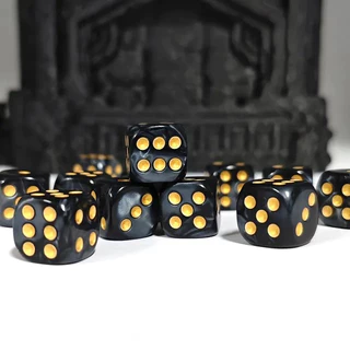 ลูกเต๋า D6 DOT 12 mm. 1ลูก(1die) | ลูกเต๋า Dice For DnD D&D MTG RPG TRPG เกมกระดาน บอร์ดเกม Game ไพ่ทาโรต์ Magic เมจิก