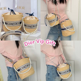 MT-02 กระติ๊บ Di กระเป๋าสาน ทรงถัง Bucket Bag ของแถมจากเคาท์เตอร์