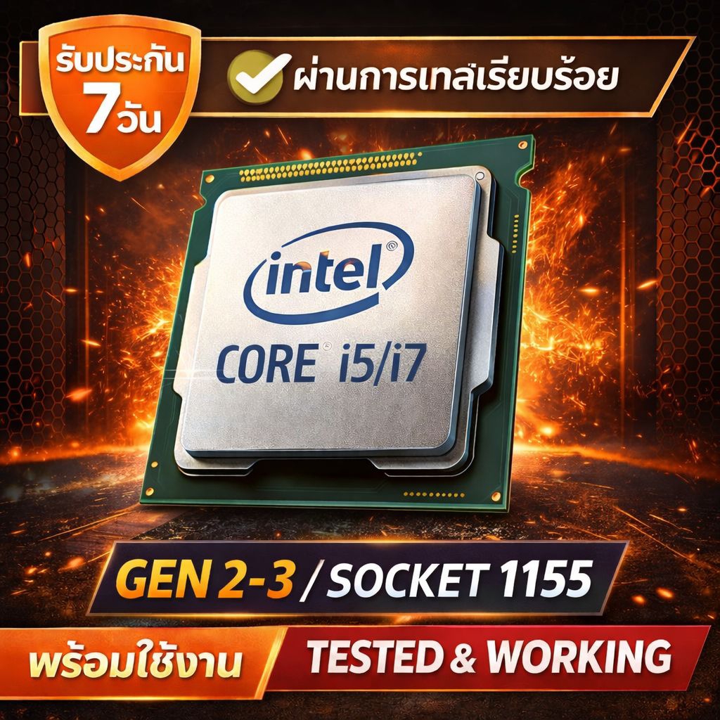 CPU  Gen2-3 LGA1155 มือสอง
