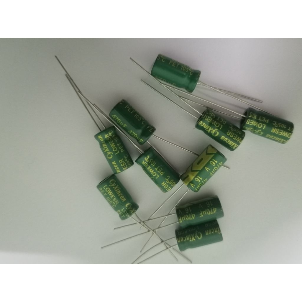 (ราคา​/ชิ้น)​Capacitor​ตัวเก็บ​ประจุ​ 470uf 16v
