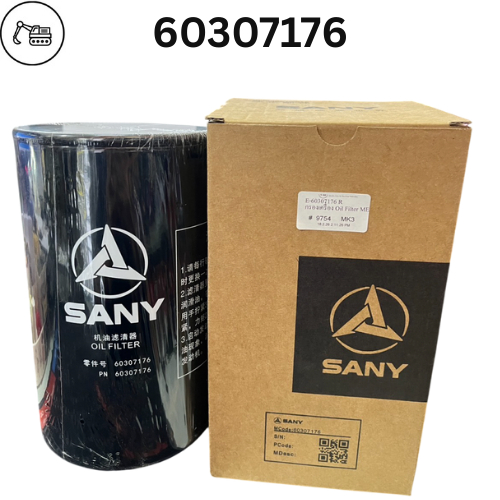 กรองเครื่อง 60307176 รุ่น D06S2T1.6.6-2 สำหรับเครื่องจักรหนัก SY215 SY135C SY50U เทียบ SFO 9009 C-61
