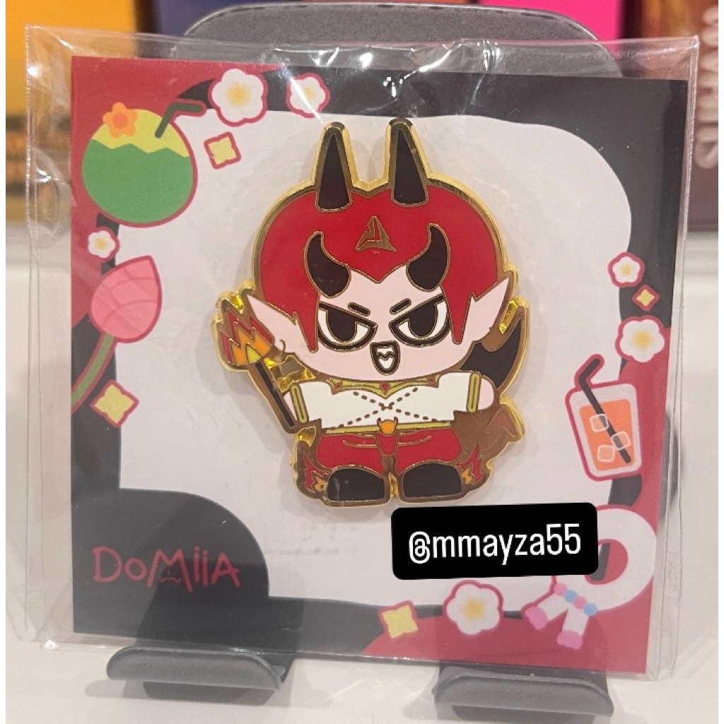 (พร้อมส่ง)GMMTVSHOPเข็มกลัดDomiia