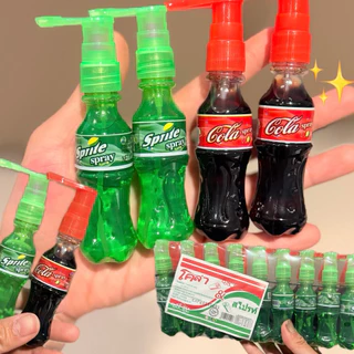 สเปรย์ขวดน้ำหวานอัดลม 3 รส [ 1 แพ็ค 20 ขวด ] ขนมเด็กฮิตตอนนี้